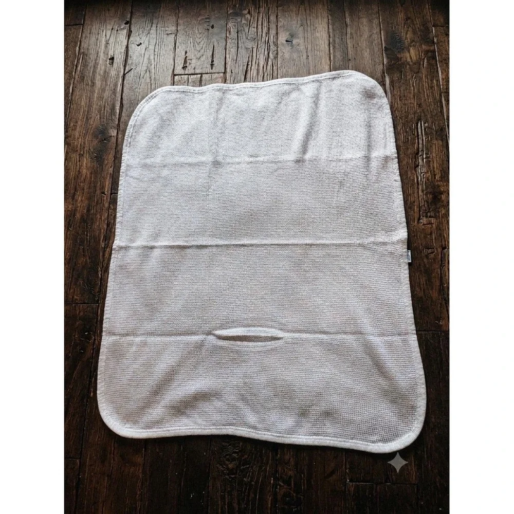 Vintage Carter's White 100% Cotton Thermal Waffle Weave Baby Blanket USA Made